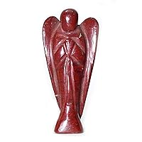 Angel Red Jasper Size 3 inch Natural Healing Reiki Crystal Chakra Balancing Vastu Stone
