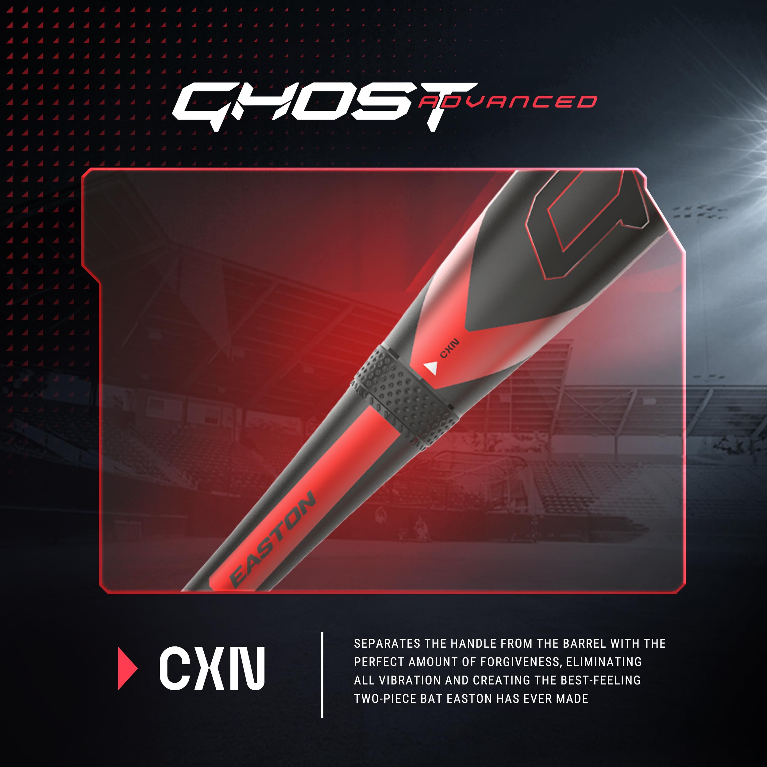 Easton | 2024 | Ghost Advanced Fastpitch Softball Bat | Approved for All Fields | -8 / -9 / -10 / -11 Drop | 2 Pc. Composite