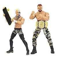 All Elite Wrestling Unrivaled Collection Rivals Pack - Darby Allin and Jon Moxley Action Figures, Plus Accessories - Amazon Exclusive