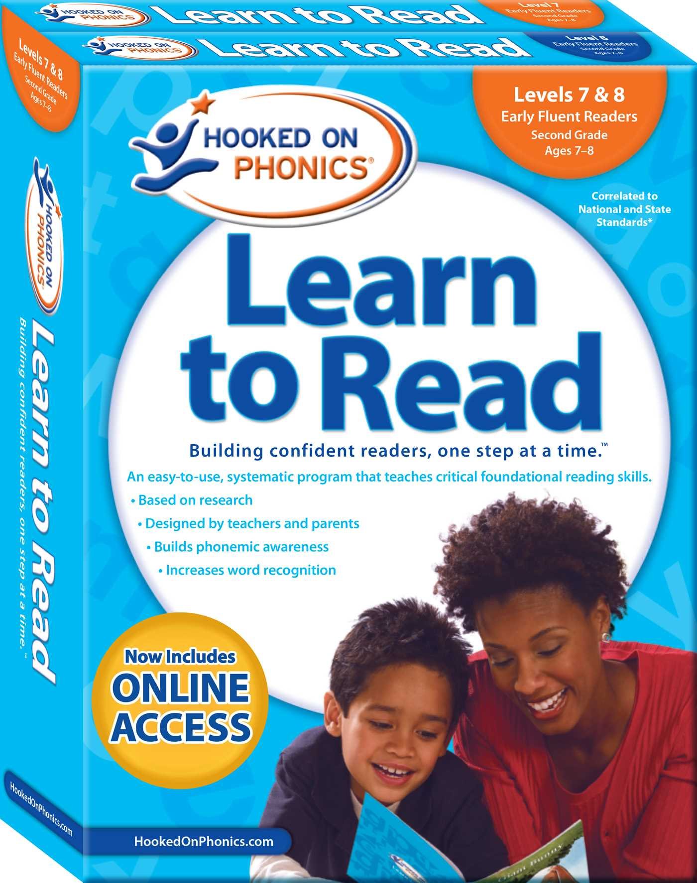 Mua Hooked On Phonics Learn To Read - Levels 7&8 Complete: Early Fluent  Readers (Second Grade | Ages 7-8) (4) (Learn To Read Complete Sets) Trên  Amazon Mỹ Chính Hãng 2023 | Giaonhan247