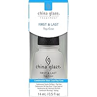 China Glaze, First and Last, 0.5 Fluid Ounce, 0.5 Fluid Ounce