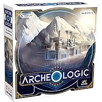 Archeo-Logic - A Competitive Deduction Board Game, Locate & Map Out A Hidden City, Ages 12+, 1-4 Players