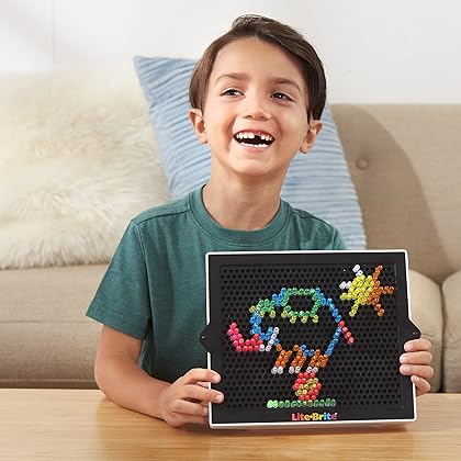 Lite Brite Ultimate Classic, Light up creative activity toy, Gifts for girls and boys ages. Educational Learning, Fine Motor Skills
