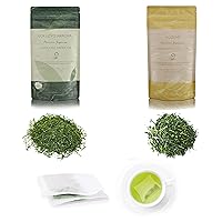 Nozomi, Gokuzyo Aracha and Loose Leaf Tea Bags from Japanese Green Tea Co - Premium Japanese Green Tea Assortment - Non-GMO, Delicate Flavor - Ideal for Tea Lovers