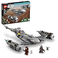 LEGO, Star Wars: The Book of Boba Fett The Mandalorian's N-1 Starfighter 75325 Building Kit (412 Pieces), 1 Count