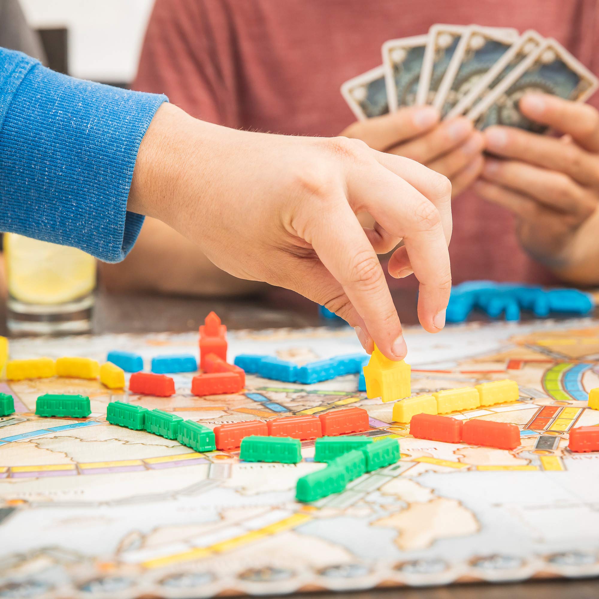 Ticket to Ride Europe Train Board Game for Adults and Family | Ages 8+ | For 2 to 5 players | Average Playtime 30-60 minutes | Made by Days of Wonder