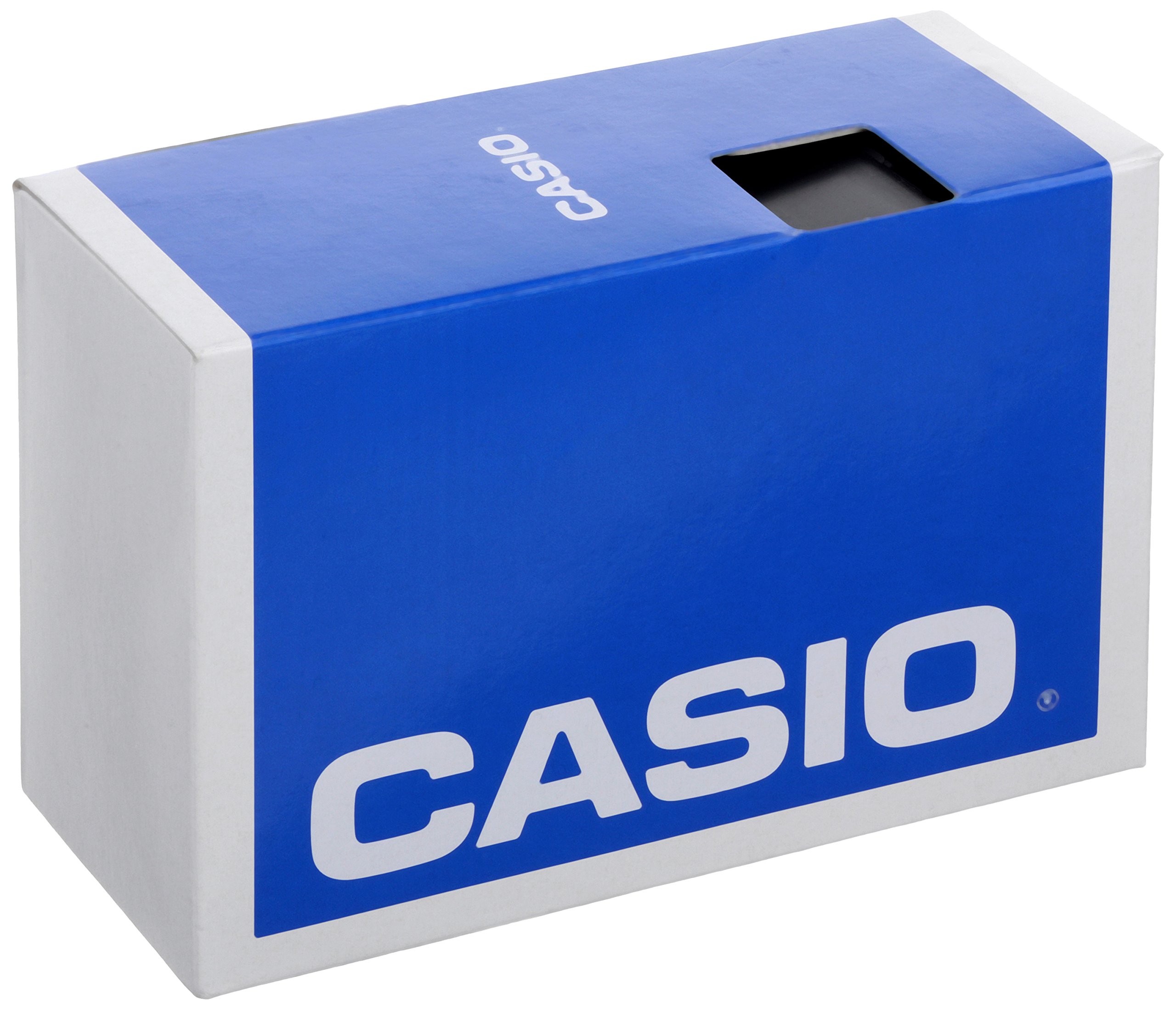 Casio Men's AE-2100W-4AVCF Digital 10-Year Battery Digital Display Quartz Orange Watch