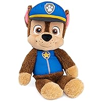 GUND PAW Patrol Official Chase Take Along Buddy Plush Toy, Premium Stuffed Animal for Ages 1 & Up, Blue/Brown, 13”