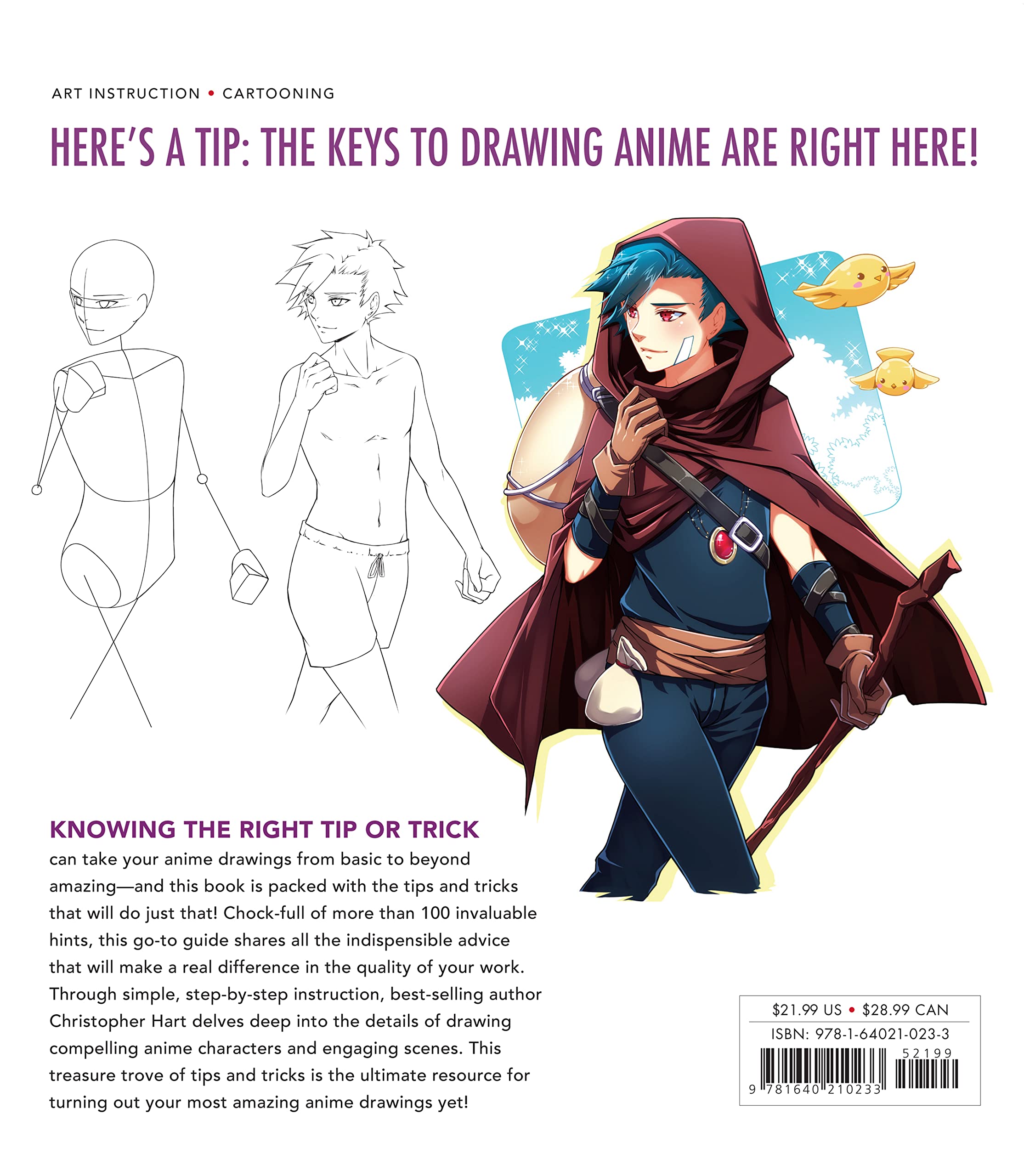 The Master Guide to Drawing Anime: Tips & Tricks: Over 100 Essential Techniques to Sharpen Your Skills – A How to Draw Anime / Manga Books Series (Volume 3)