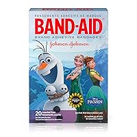 Band-Aid Adhesive Bandages, Disneys Frozen, Assorted Sizes, 20 Count - Packaging may vary
