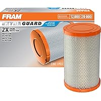 FRAM Extra Guard CA10616 Replacement Engine Air Filter for Select Mazda, Mercury, and Ford Models, Provides Up to 12 Months or 12,000 Miles Filter Protection