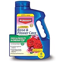 BioAdvanced 2-In-1 Systemic Rose and Flower Care II, Granules, 5 lb