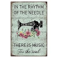 in The Rhythm of The Needle There is Music for The Soul Vintage Signs 8