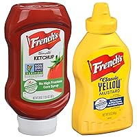 French's Tomato Ketchup and Classic Yellow Mustard Bundle, 32 oz