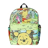Winnie the Pooh 12inch Deluxe Oversize Print Daypack A21324 Medium