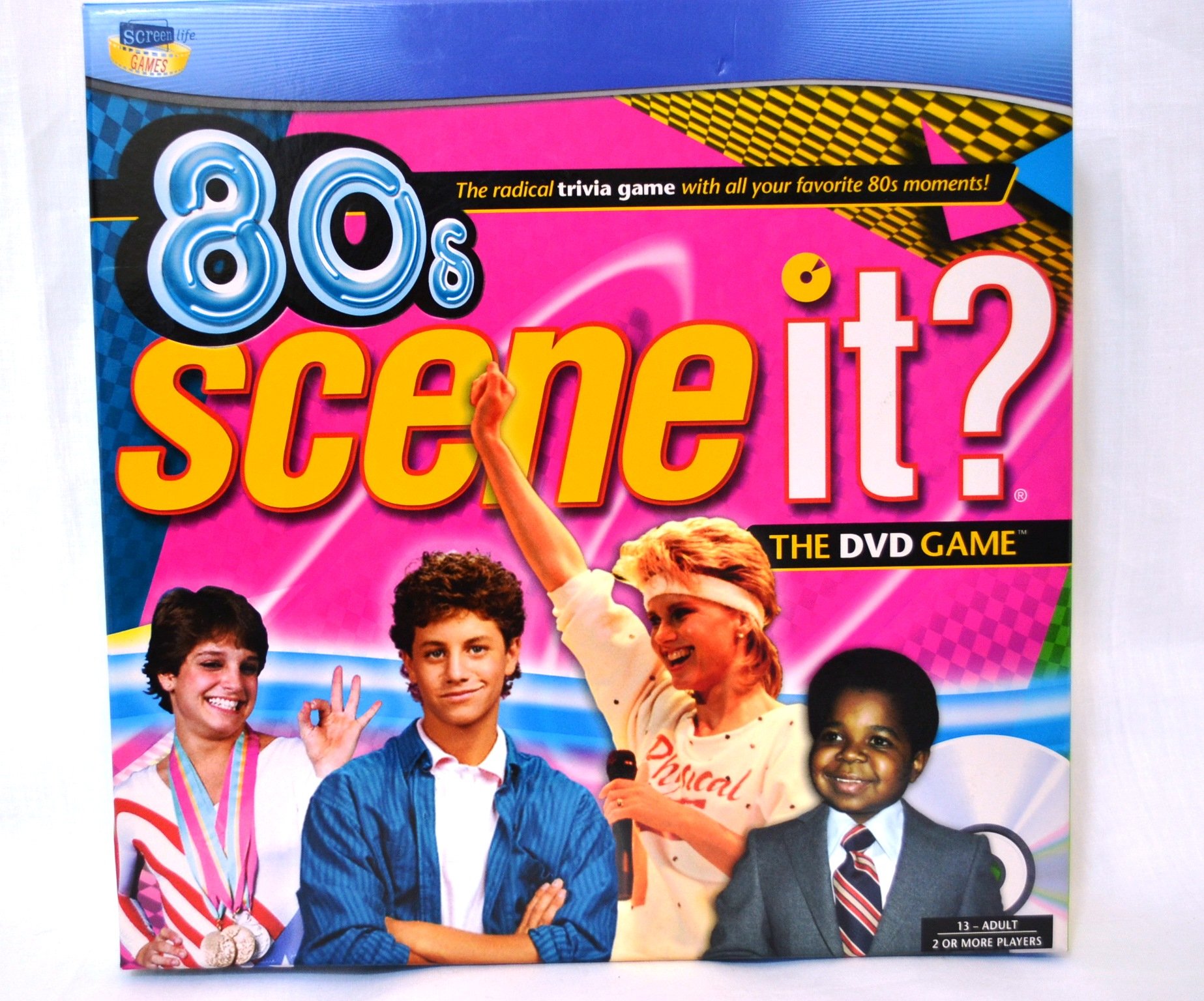 Scene It 80's Game With DVD Radical Trivia Questions