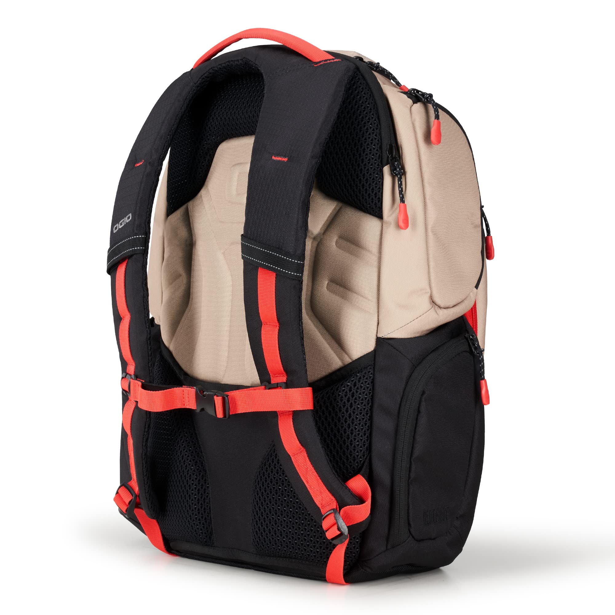 OGIO Renegade PRO Backpack (Renegade Pro, Tan/Blue/Red)