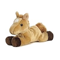 Aurora® Adorable Mini Flopsie™ Prancer™ Stuffed Animal - Playful Ease - Timeless Companions - Brown 8 Inches