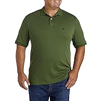 Nautica Men's Classic Fit Short Sleeve Solid Soft Cotton Polo Shirt