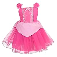 Lito Angels Princess Summer Dress Up Costume for Toddler & Little Girls with Accessories