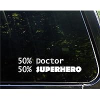 50% Doctor 50% Superhero 9 Inches