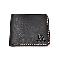 LeatherBrick Classic Style Bi-Fold 4 Slot Wallet | Pure Leather Wallet | Handmade Leather Wallet | Veg Leather | Matt Maroon Dark Color