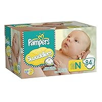 Pampers Swaddlers Diapers Big Pack Size Newborn 84 Count