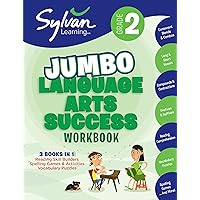 2nd Grade Jumbo Language Arts Success Workbook: 3 Books In 1--Reading Skill Builders, Spelling Games and Activities, Vocabulary Puzzles; Activities, ... Ahead (Sylvan Language Arts Jumbo Workbooks) 2nd Grade Jumbo Language Arts Success Workbook: 3 Books In 1--Reading Skill Builders, Spelling Games and Activities, Vocabulary Puzzles; Activities, ... Ahead (Sylvan Language Arts Jumbo Workbooks) Paperback