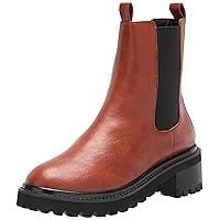 The Drop Women's Saviah Chunky Sole Pull-On Chelsea Boot