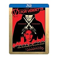V for Vendetta [Blu-ray Steelbook] V for Vendetta [Blu-ray Steelbook] Blu-ray Multi-Format DVD 4K HD DVD