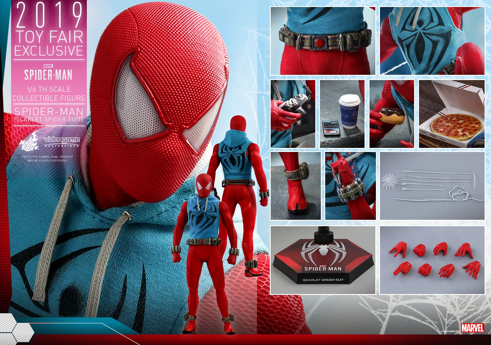 Mô Hình HOT TOYS Chính Hãng Marvels SpiderMan  SpiderMan Advanced  Suit 16 Scale  2DBeat Figure Store