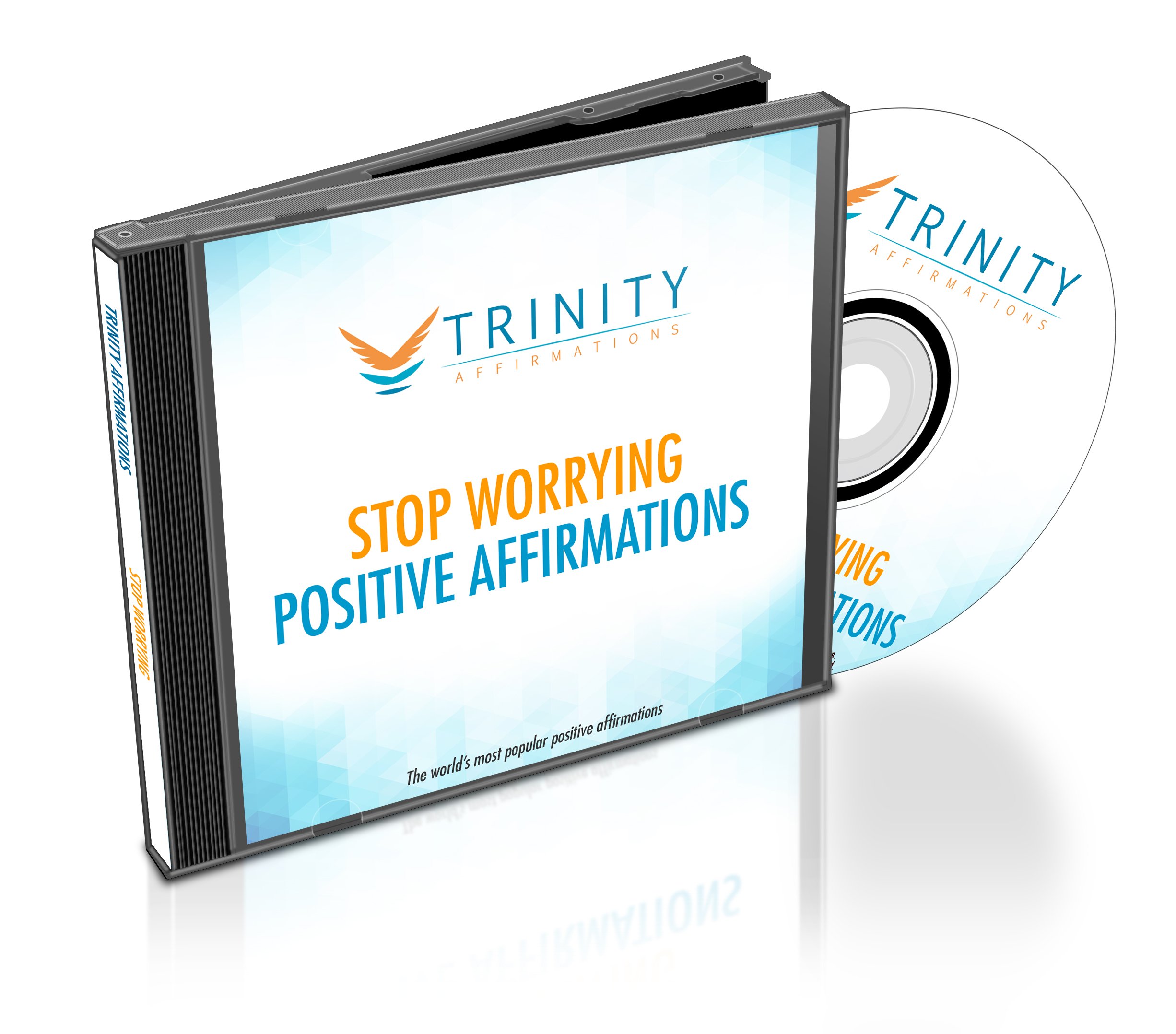 Self Help Series: Stop Worrying Positive Affirmations Audio CD