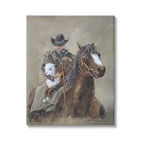 Ranch Cowboy Western Horse Canvas Wall Art, Design by Pam Britton
