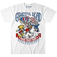 Liquid Blue Grateful Dead 4th of July Wave That Flag 1987 Ss T-Shirt