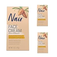 Moisturizing Face Cream For Upper Lip Chin And Fac Nair 2 oz, Pack of 3