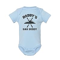 Daddys Ski Buddy Ski and Snowboard Outdoor Father Son Collection - Baby Bodysuits and Tee's