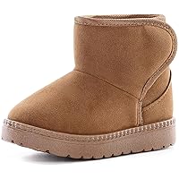 Girls Boys Warm Winter Boots Kids Outdoor Snow Boots(Toddler/Little Kid)