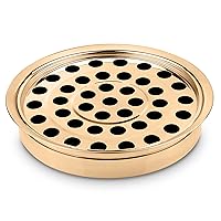 (Cup Tray) Premium Gold Communion Trays for Churches | Communion Set | Communion Plates for Church | Communion Tray Set | Communion Supplies | Church Communion Ware