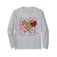 Nurse Valentine Hearts Nursing Valentines Day Long Sleeve T-Shirt