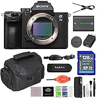 Sony a7 III Mirrorless Digital Camera Bundle with 128GB SDXC Memory Card, Hand Strap, Gadget Bag + More | Sony Alpha 7III