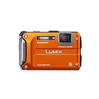 Panasonic Lumix TS4 12.1 TOUGH Waterproof Digital Camera with 4.6x Optical Zoom (Orange) (OLD MODEL)