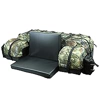 Arch Series Oversized Rear Rack Utility Pack, Padded ATV Cargo Bag - Kings Mountain Shadow Camo