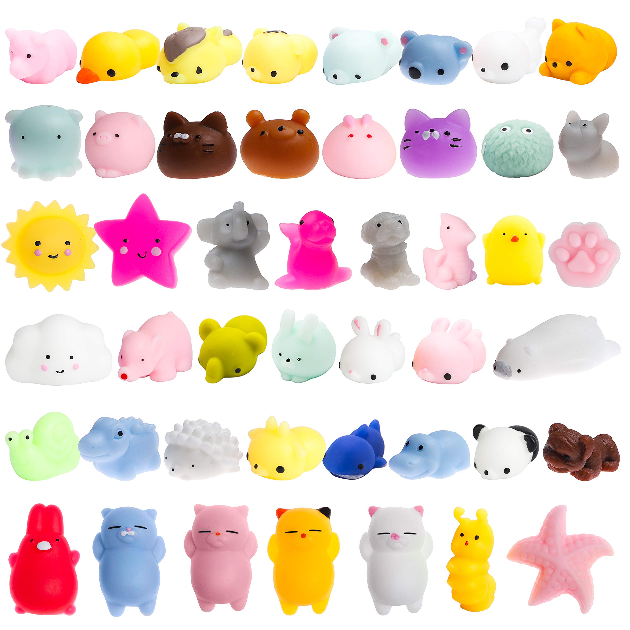 Mua WATINC Random 40 Pcs Cute Animal Mochi Squeeze Toys, Kawaii Mini Soft  Squeeze Toy,Fidget Hand Toy for Kids Gift,Stress Relief,Decoration, 40 Pack  trên Amazon Anh chính hãng 2023 | Giaonhan247