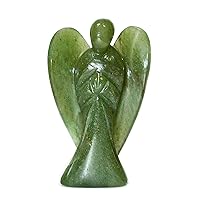 Angel - Green Aventurine Size - 3 inch Natural Healing Crystal Reiki Chakra Stone