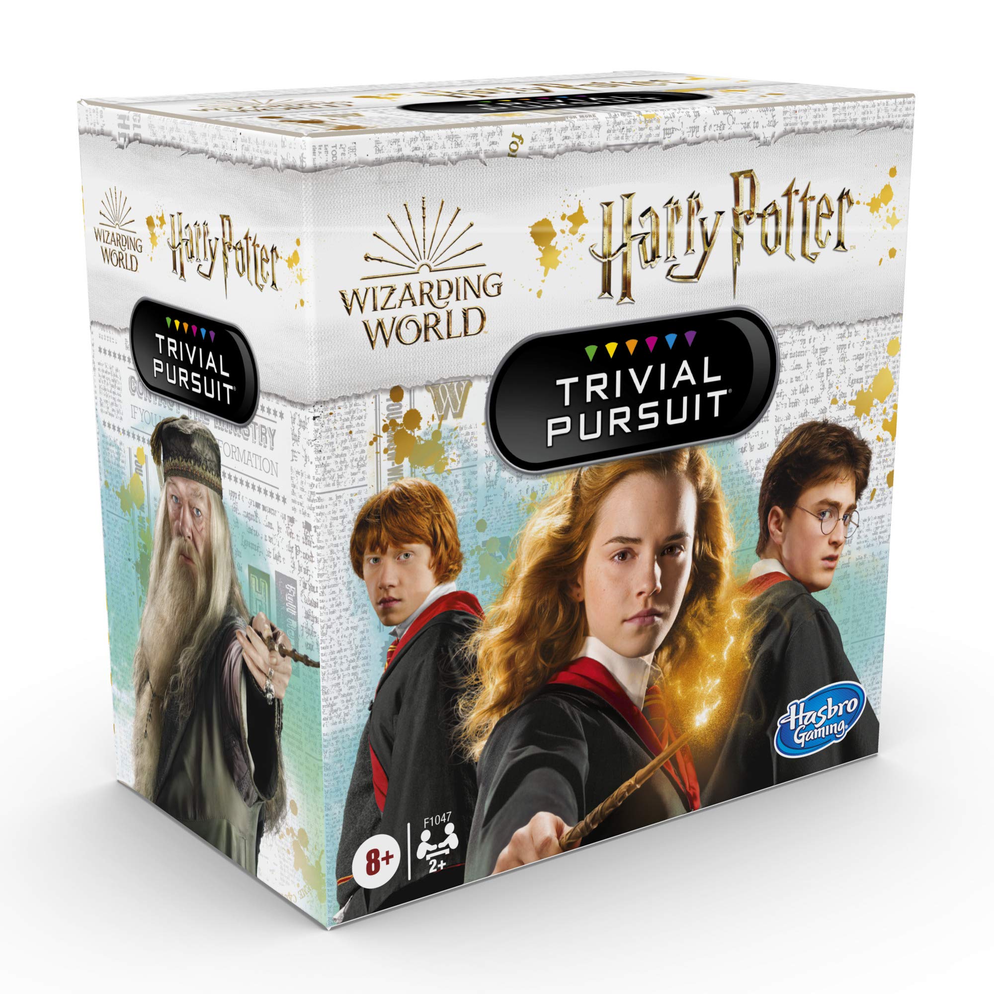 Hasbro Gaming Trivial Pursuit: Wizarding World Harry Potter Edition Compact Trivia Game for 2 or More Players, 600 Trivia Questions, Ages 8 and Up (Amazon Exclusive)