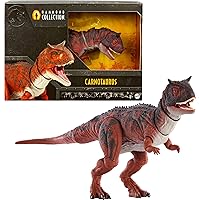 Hammond Collection Fallen Kingdom Carnotaurus Dinosaur Action Figure, Large Species Premium Articulated Figure, Compatible with Mattel Jurassic Toy