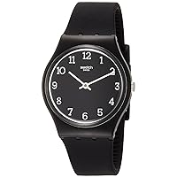Swatch Women's Analogue Quartz Watch with Silicone Strap GB301
