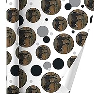 GRAPHICS & MORE Burro Small Donkey Gift Wrap Wrapping Paper Roll