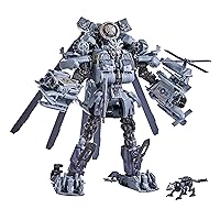 Transformers Toys Studio Series 73 Leader Class Revenge of The Fallen Grindor and Ravage Action Figure - Kids Ages 8 and Up, 8.5-inch