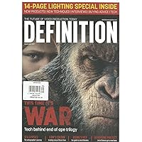 DEFINITION UK MAGAZINE SEPTEMBER 2017 THIS TIME IT'S WAR